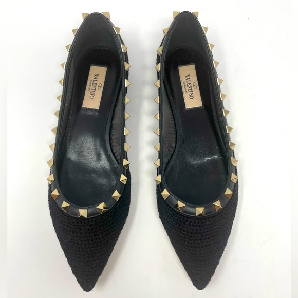 NWT Valentino rockstud ballet flats - Picture 1 of 7